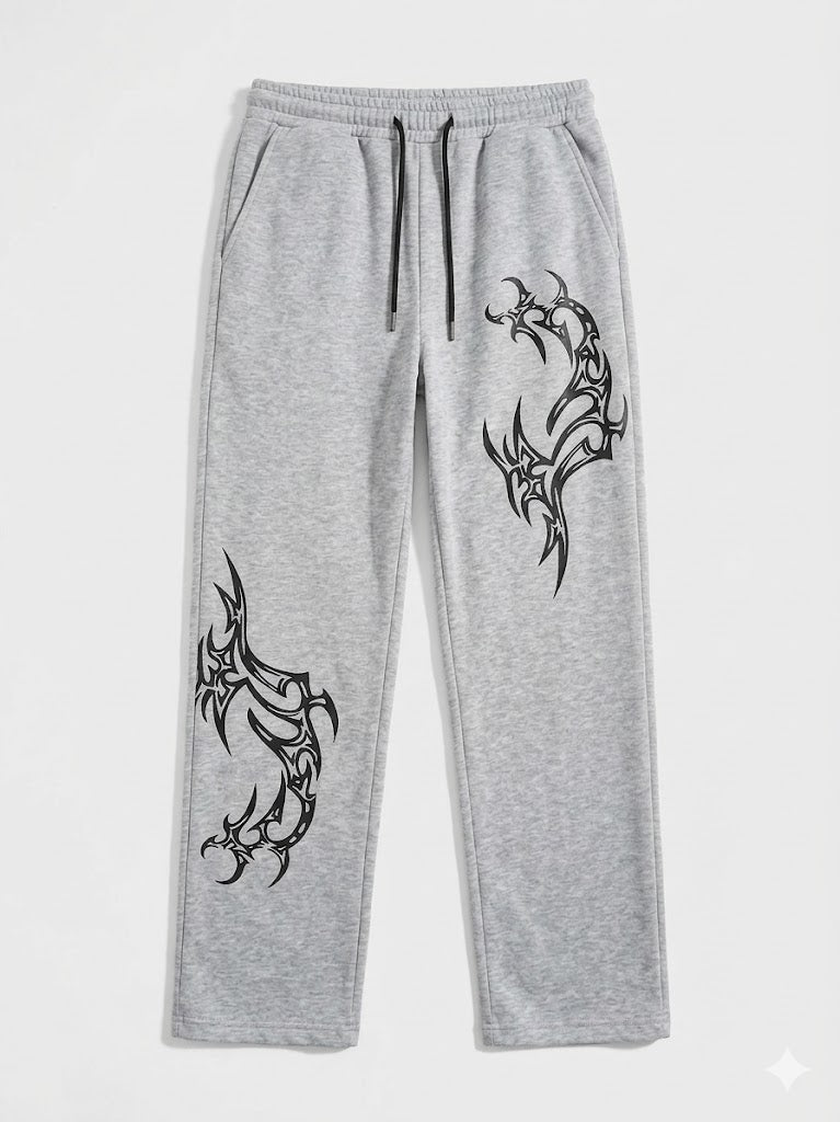 Tribal Print Baggy Trousers