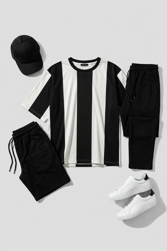 3 Piece Polo Collar Track Suit