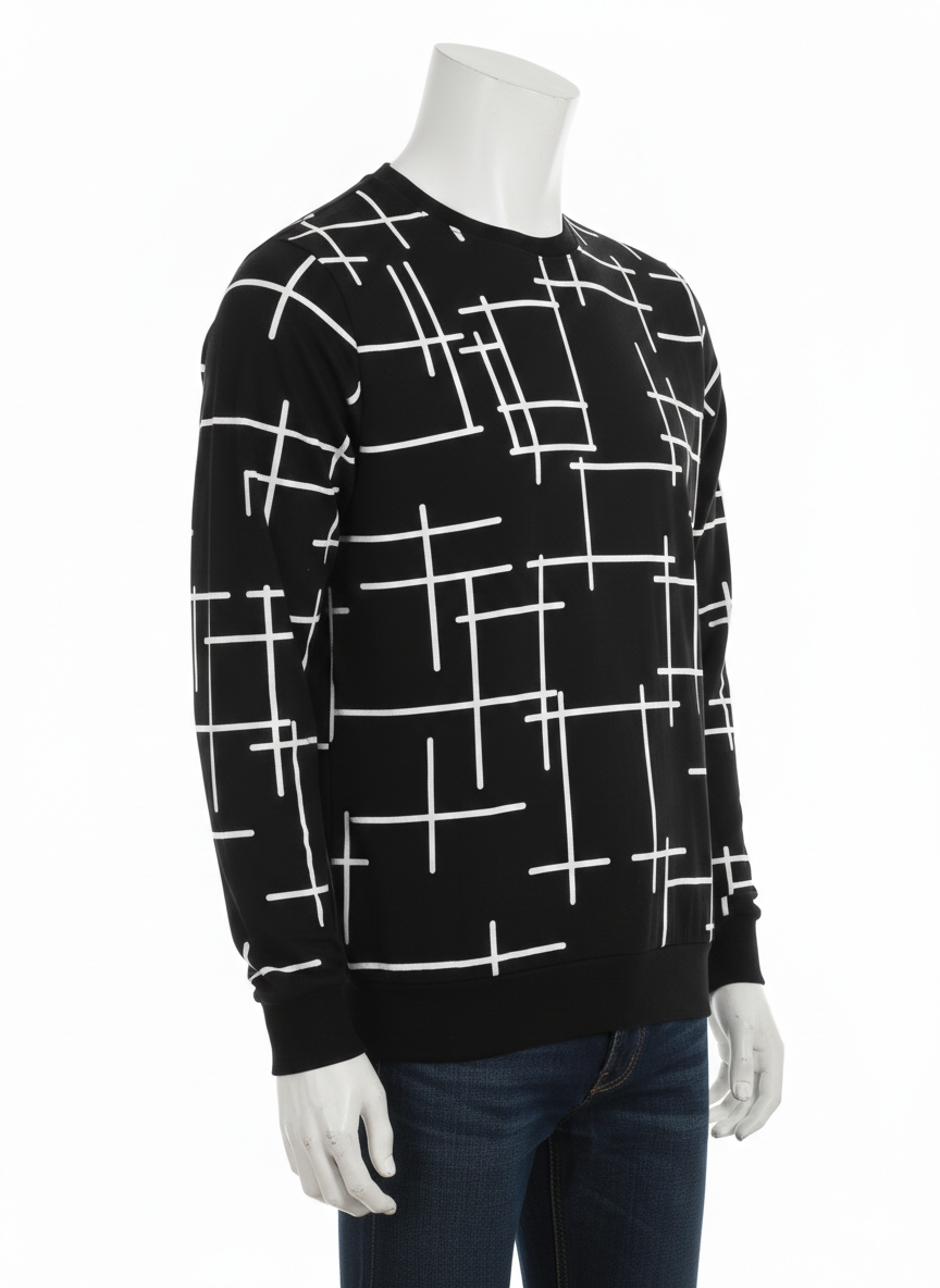Cool Boys Printed Full Sleeve T-Shirt | Soft Fabric Comfortable Fit Large