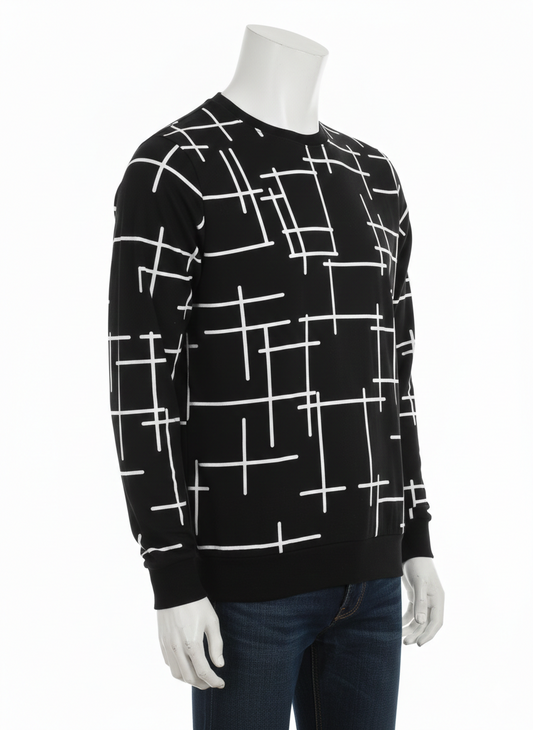 Cool Boys Printed Full Sleeve T-Shirt | Soft Fabric Comfortable Fit Large