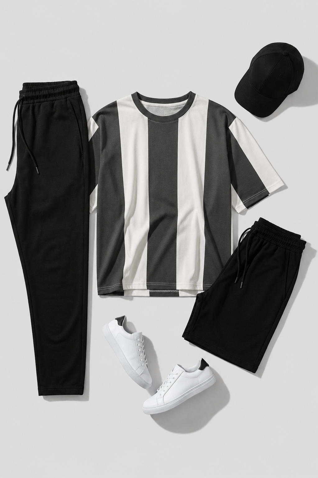 3 Piece Polo Collar Track Suit