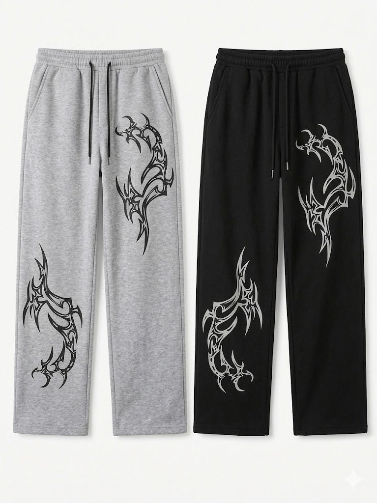 Tribal Print Baggy Trousers
