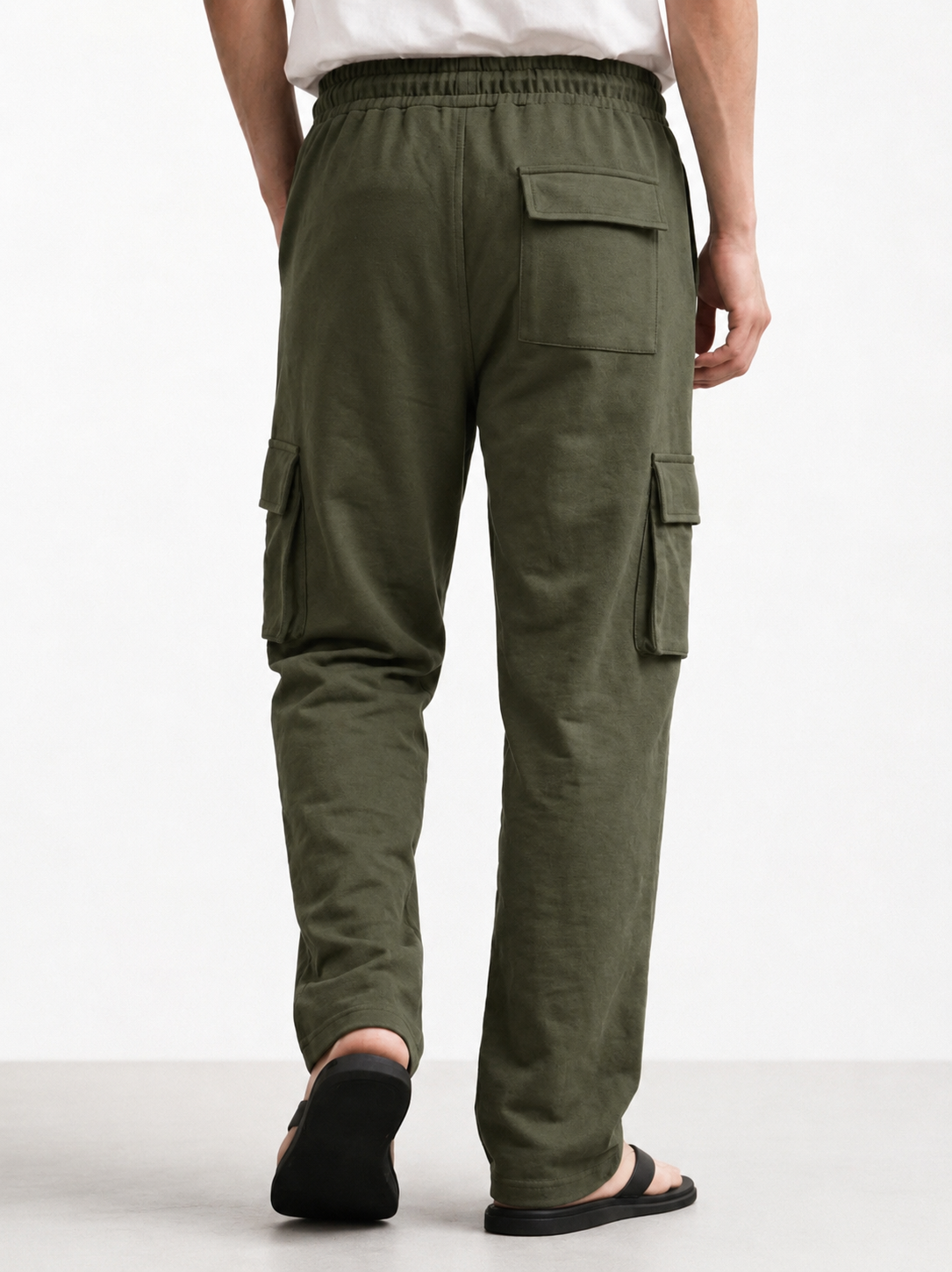 Cargo Pocket Straight Trouser.