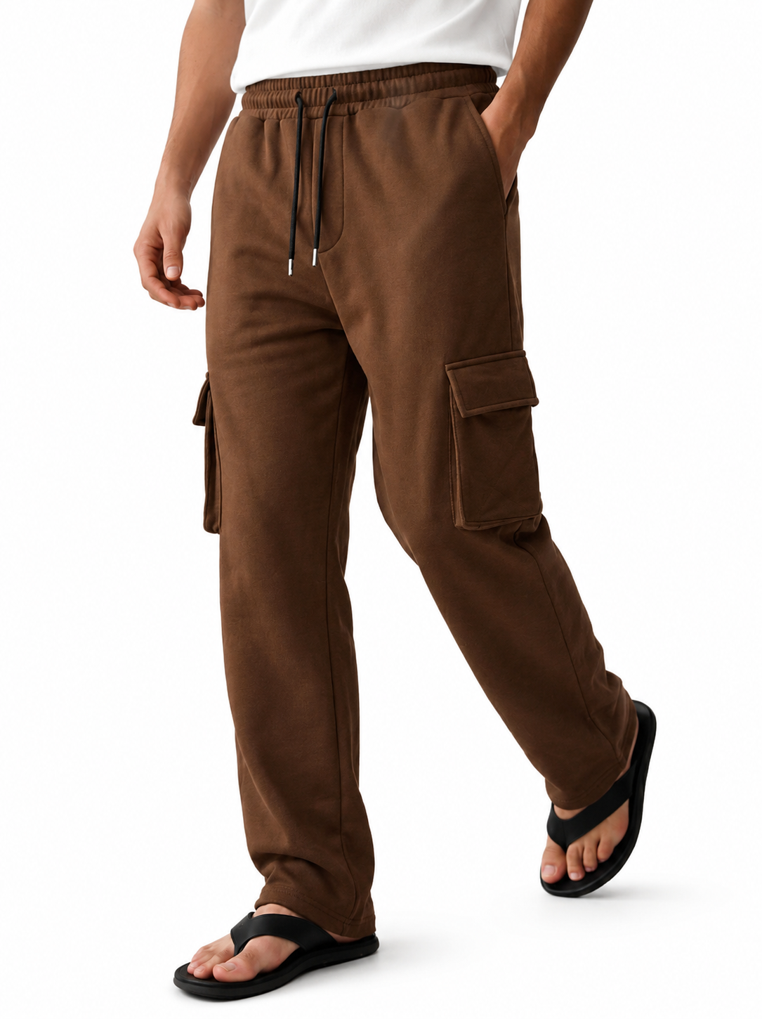 Cargo Pocket Straight Trouser.