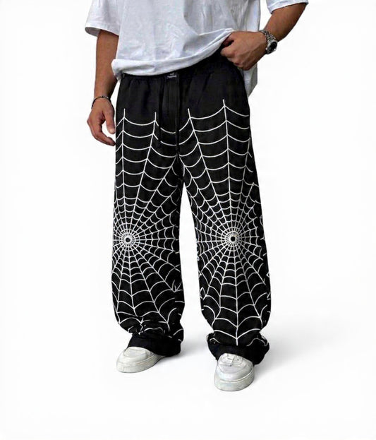 Tribal Mix Print Baggy Trouser