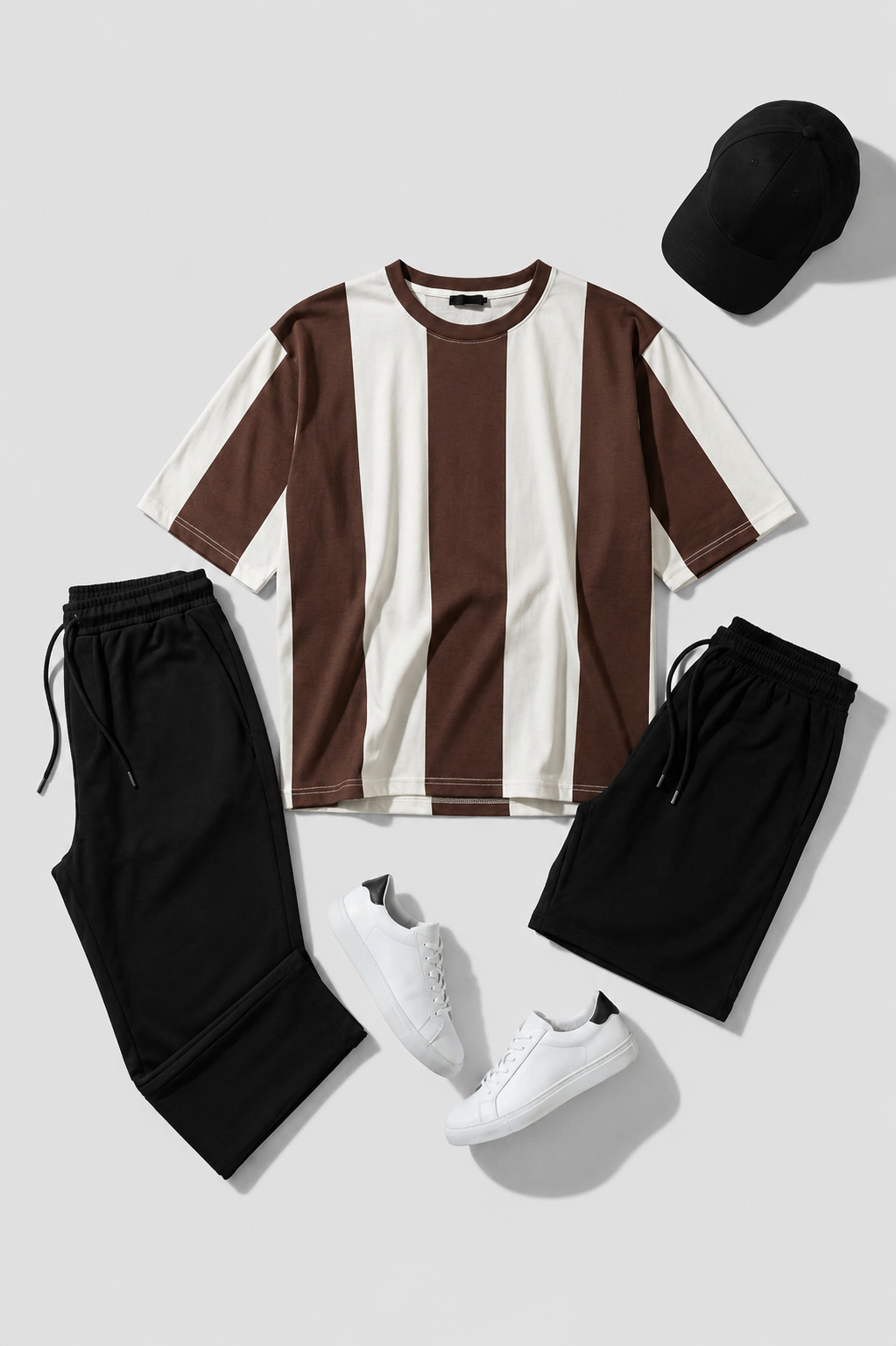 3 Piece Polo Collar Track Suit