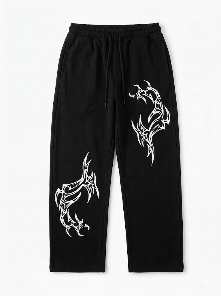 Tribal Print Baggy Trousers